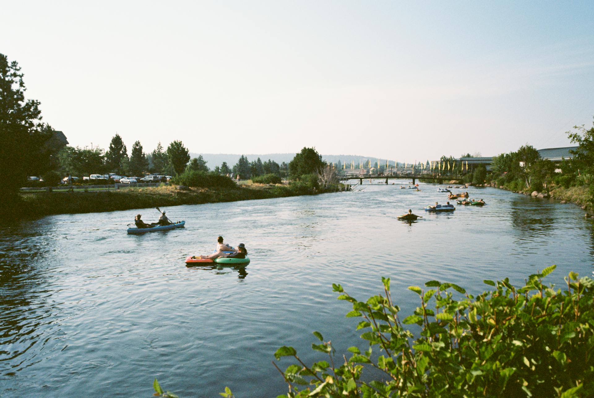 Floating the Deschutes River